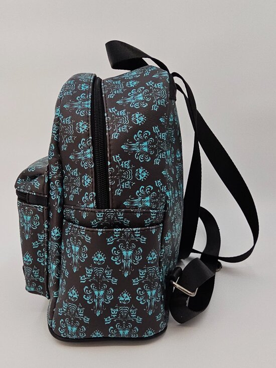Disney x Funko 2019 Haunted Mansion 50th Anniversary Mini Backpack Black Teal main image 11